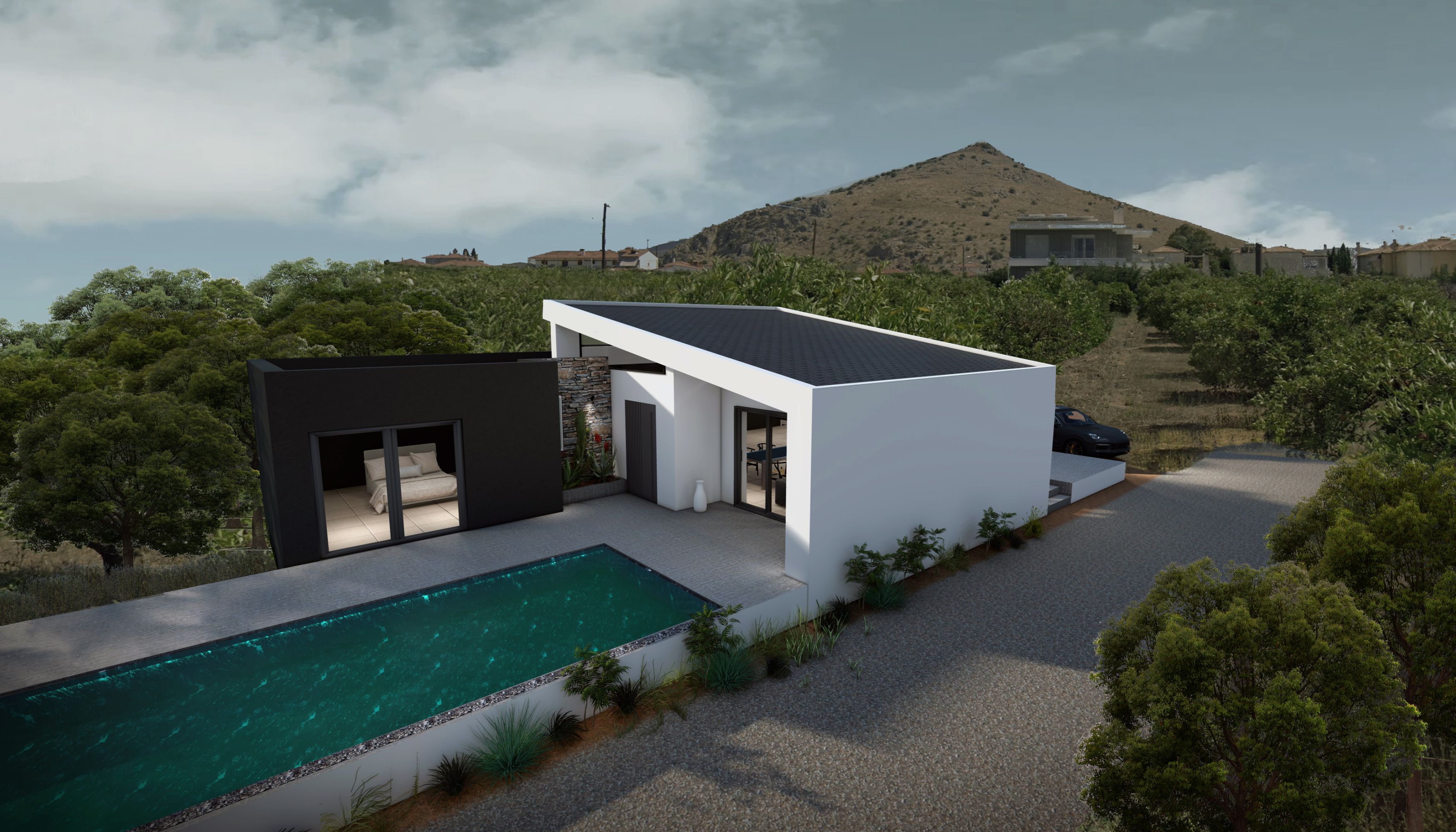 Private residence at Tirintha