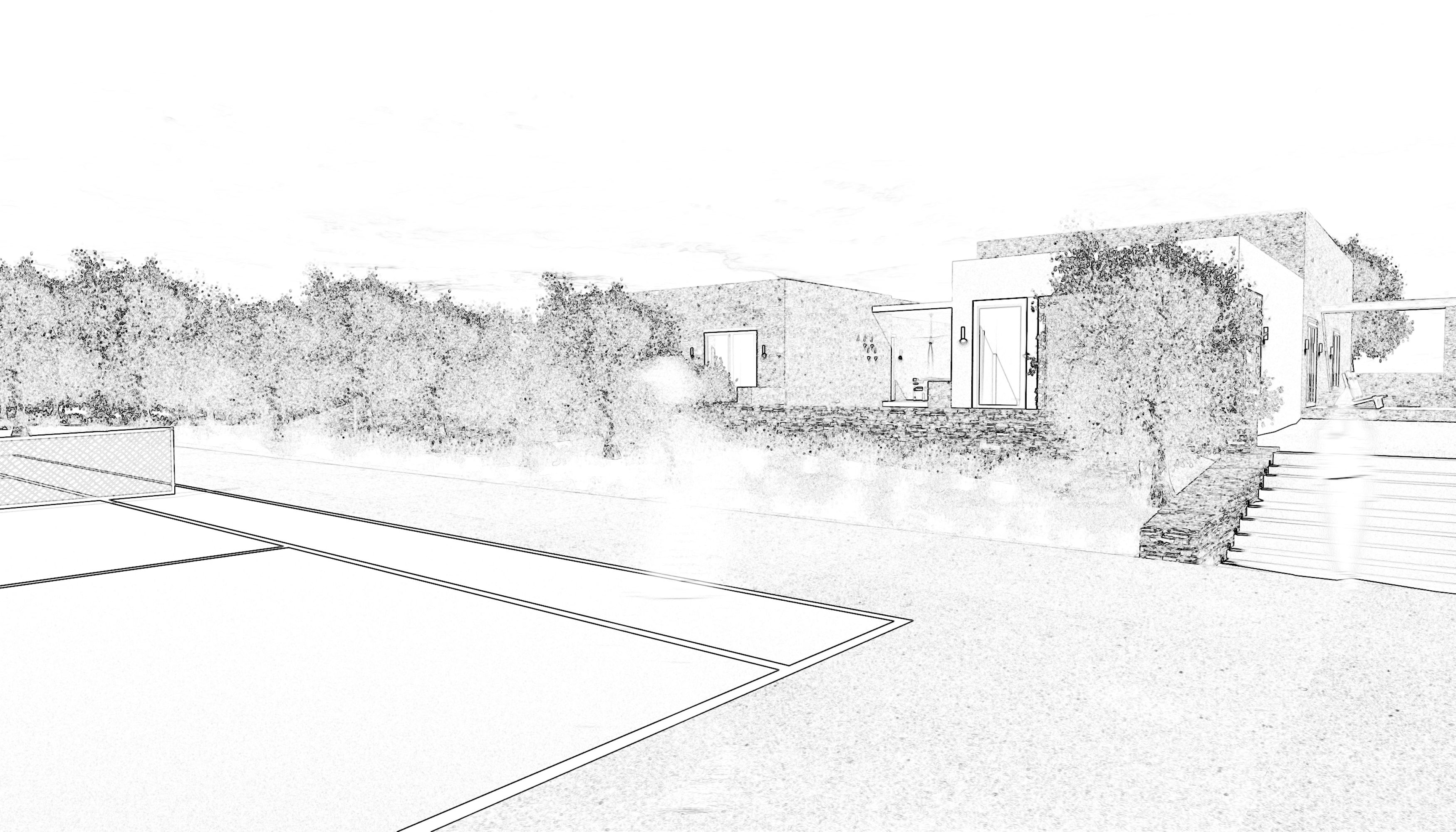 Private residence at West Mani